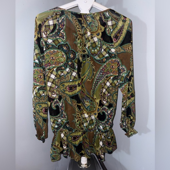 Sunny Leigh Multicolor Paisley Tunic - szXL (P19) - Picture 2 of 3